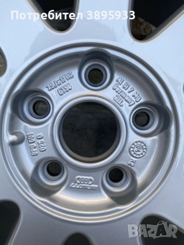 Оригинални джанти на Audi VW Skoda Seat  17”, снимка 7 - Гуми и джанти - 55378074