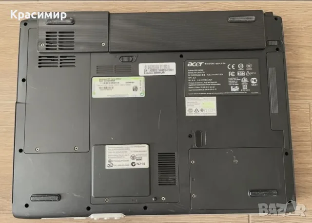 Acer Extensa 3000WLMi – Pentium M 710 / Radeon 9700 / 2GB RAM, снимка 5 - Лаптопи за игри - 55504641