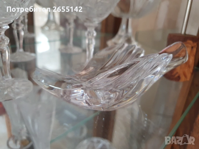 Кристални комплекти чаши вази и др., снимка 12 - Чаши - 54690914