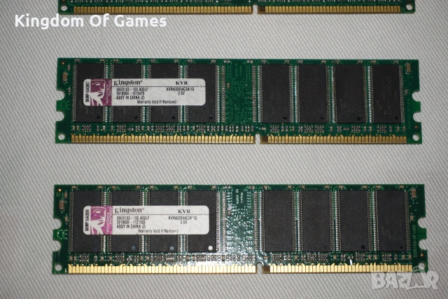 16 DDR RAM ПАМЕТ Kingston/ADATA/PQI/Nanya/Infineon/VDATA Тествана и Работеща за Настолен Компютър, снимка 3 - RAM памет - 55087787