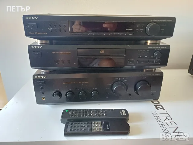 SONY TA.FE.520 R . CD.P.XE 320 . ST.SE 520 +2 дистанциони всичко работи, снимка 4 - Ресийвъри, усилватели, смесителни пултове - 51093476