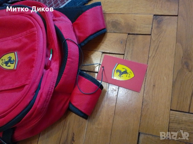 Enzo Nory 45x31x15cm и Ferrari 47х32х14см нова раница маркова, снимка 16 - Раници - 54883105