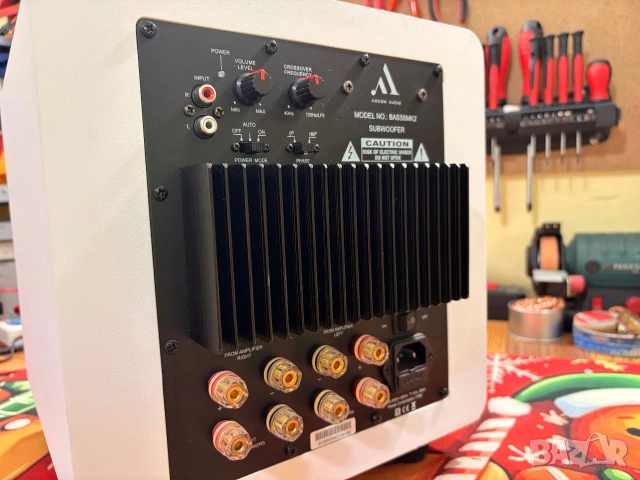 Активен суб Argon Audio BASS MK2 8″ 100W, снимка 4 - Тонколони - 55250618
