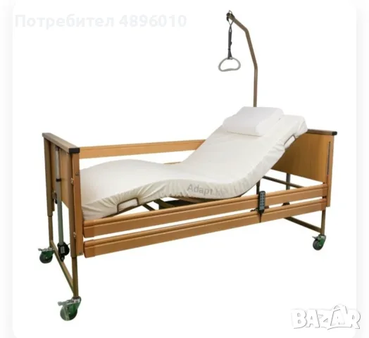 Електрическо болнично легло, снимка 5 - Грижа за инвалиди - 55403830