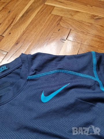 Страхотна мъжка спортна тениска NIKE HYPERCOOL размер L , снимка 4 - Тениски - 54548251