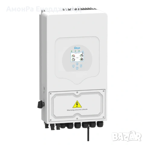DEYE Хибриден монофазен инвертор SUN-3.6K-SG05LP1-EU, 3.6kW, нисковолтов, с вграден WiFi 