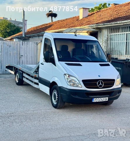 Mercedes Sprinter 5.10м.*СПЕЦИАЛЕН*OM646*ВЪЗДУШНИ ВЪЗГЛАВНИЦИ, снимка 9 - Бусове и автобуси - 55180880