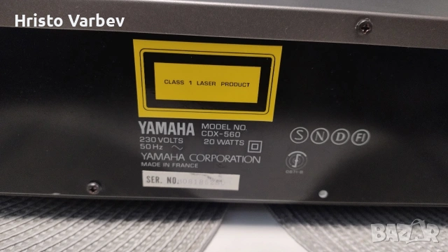 Yamaha CDX-560, снимка 2 - Аудиосистеми - 54585073