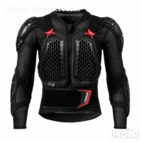 Мото боди протектор / ризница VEMAR с пълна защита - XL, XXL или XXXL