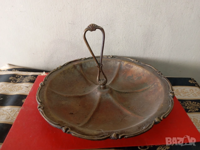 Купа за ядки,плато арт деко