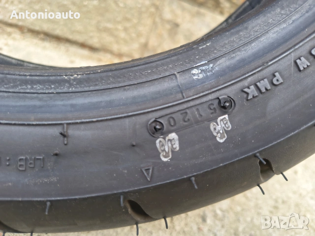 120 70 12 bridgestone battlax scf гуми скутер гума предна, снимка 6 - Гуми и джанти - 55123897