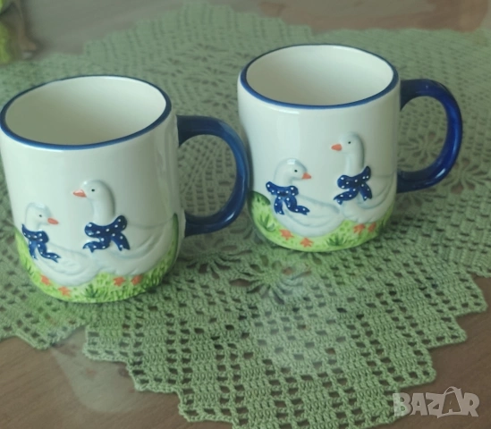 Порцеланови чаши за чай с патици* , снимка 5 - Чаши - 54864174