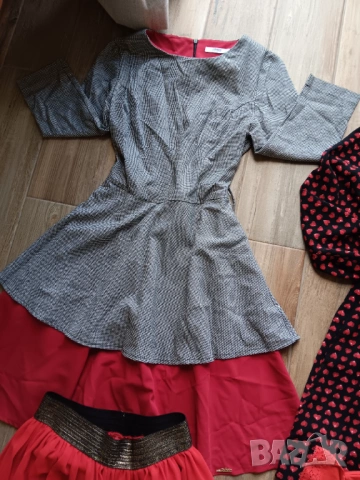 H&M сет в огнено червено, снимка 3 - Комплекти - 54428978