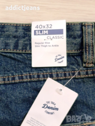 Мъжки дънки The Denim 1964 размер 40, снимка 7 - Дънки - 54942289