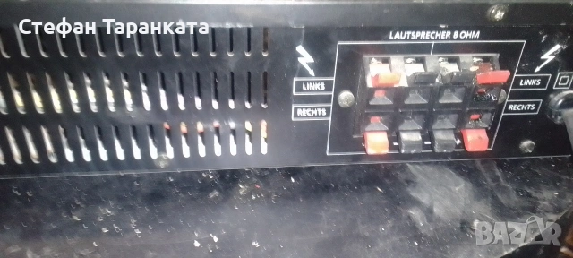 Усилвател Telefunken , снимка 10 - Ресийвъри, усилватели, смесителни пултове - 54495208