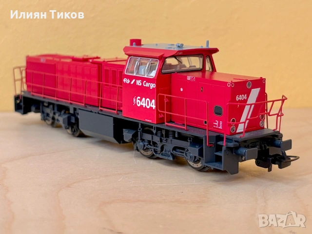 Дизелов локомотив PIKO NS Cargo 6404, артикул 59829 влак, влакче HO 1:87, снимка 4 - Влакчета, самолети, хеликоптери - 54986118