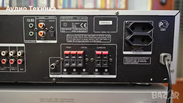 Kenwood KRF-V4070D Dolby Digital ресийвър, снимка 8 - Ресийвъри, усилватели, смесителни пултове - 55442365