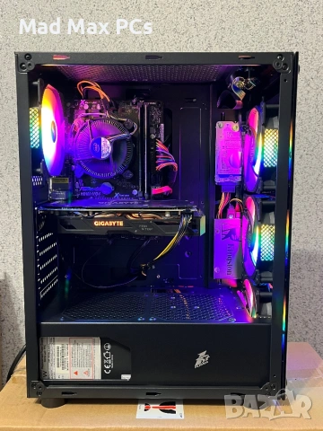 Геймърски компютър i3 10100/ GTX 1070/ Ram 16GB/ SSD 128GB+2TB, снимка 5 - Геймърски - 54151095