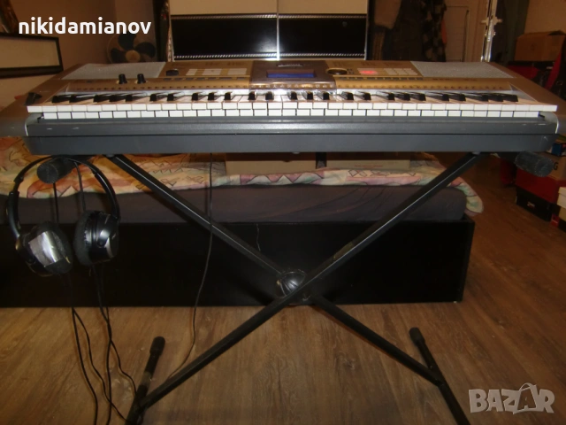 Продавам синтезатор YAMAHA YPT-400 запазен   , снимка 12 - Синтезатори - 54403183