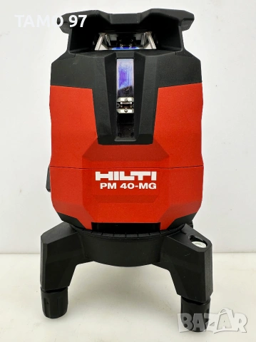Hilti PM 40-MG - Мултилинеен лазер със зелен лъч като нов!, снимка 6 - Измервателни инструменти - 55144572