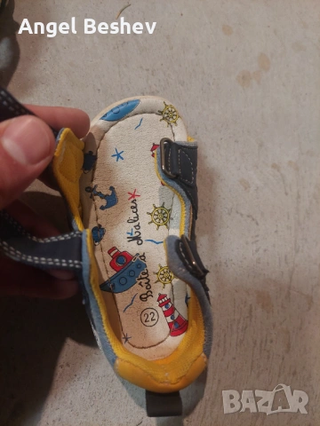 Детски сандали Denim - 22 номер, снимка 5 - Детски сандали и чехли - 54348297