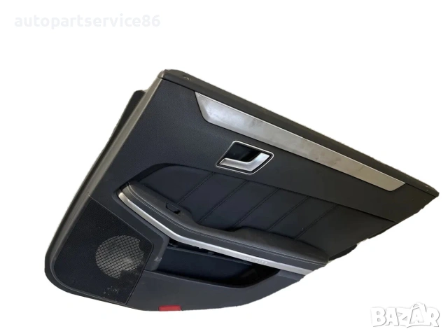 Заден десен панел на врата (черна кожа) за Mercedes W212 (2012) A2127301822, снимка 2 - Части - 55243325