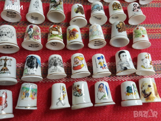 Порцеланов напръсник 80 бр, снимка 4 - Антикварни и старинни предмети - 54602367