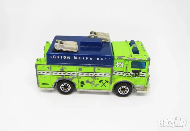 Стара Количка Matchbox Mack Auxiliary Power Truck, снимка 6 - Колекции - 55650344