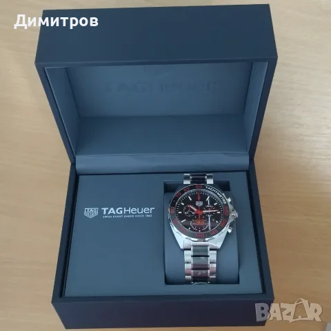 НОВ Tag Hauer Formula 1 Max Verstappen Special Edition, Chrono, лимитиран, снимка 2 - Мъжки - 55681501