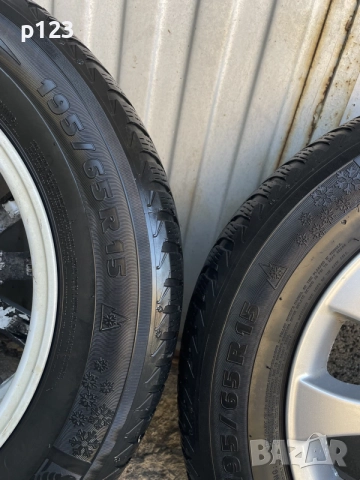 BBS 5x112 с гуми 195/65/15, снимка 6 - Гуми и джанти - 55178712