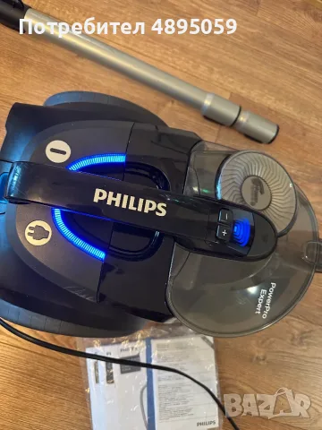 Прахосмукачка Philips PowerPro Expert FC9741/09 – Като нова, пълен комплект!, снимка 2 - Прахосмукачки - 55544229