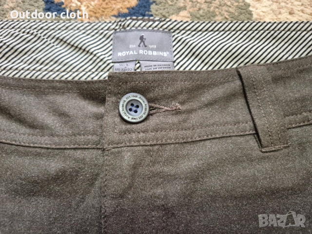 Royal Robbins техничен панталон туризъм бушкрафт риболов лов , снимка 11 - Панталони - 54889652