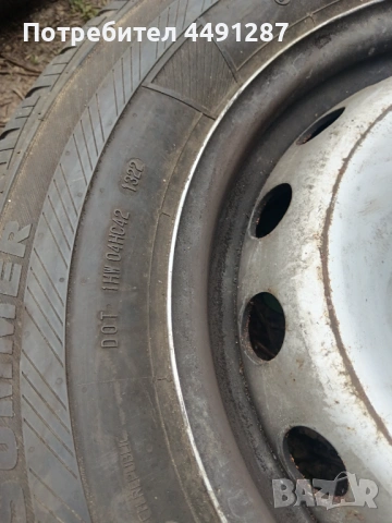 Метални бусови джанти с гуми 235/65/16 , снимка 10 - Гуми и джанти - 54172051