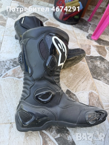 Мото екип Alpinestars и ботуши, снимка 3 - Спортни дрехи, екипи - 55414349