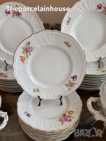 ✨ Изящен немски порцеланов сервиз ROSENTHAL PARZIVAL Germany – 37 части 🌿, снимка 8 - Сервизи - 55002703