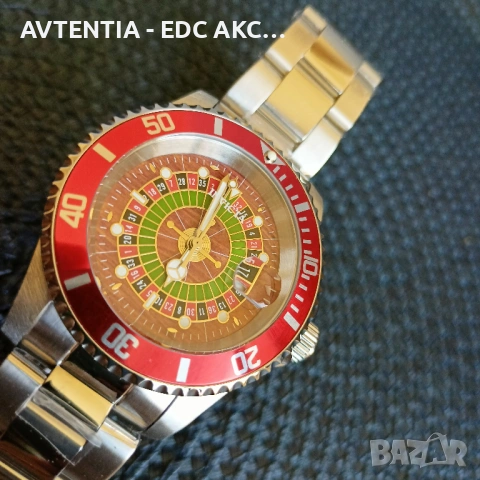 Часовник Invicta Prodiver 200м, Roulette design, механизъм Seiko/Hattori/TMI, корона на винт, 40мм, снимка 3 - Мъжки - 54582651