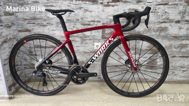 Карбонов шосеен велосипед Specialized Tarmac SL7 S-Works Ultegra Di2 Fulcrum | 52