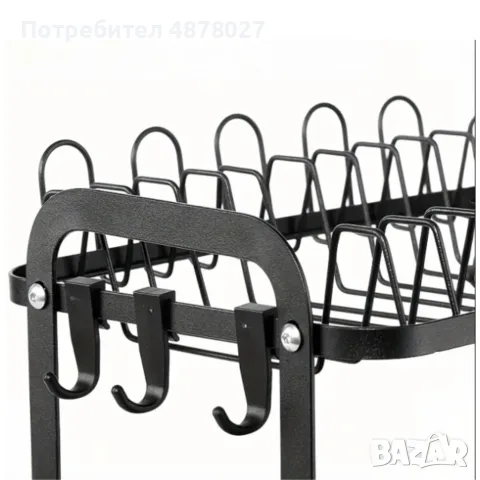 Сушилник за съдове с оттичане на водата, XXL, снимка 3 - Други - 55439547