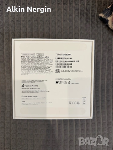 Mac Mini M4 (24 RAM, 512 SSD), снимка 7 - Работни компютри - 54556196