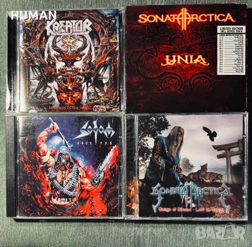 Megadeth - Violence - Sonata Arctica - Pyracanda - Sodom , снимка 13 - CD дискове - 54526476