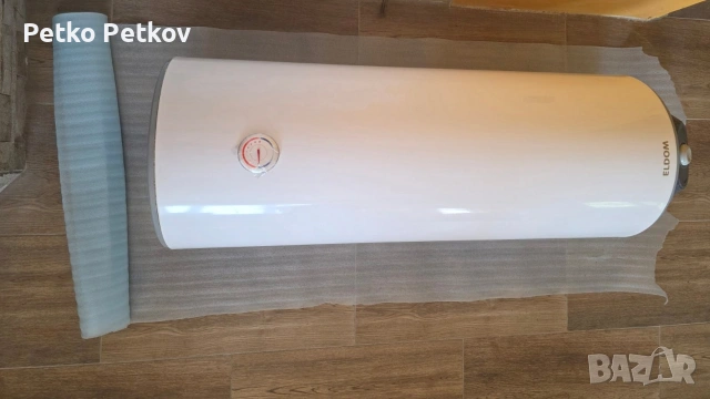 Бойлер Eldom WU08039 80 литра, 2 kW, хоризонтален с изводи отляво.