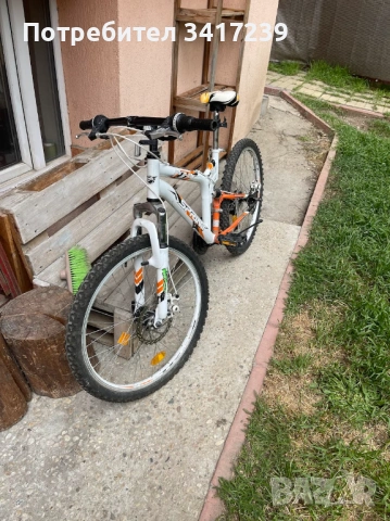Детски / юношески велосипед Sprint 24” full suspension, дискови спирачки, снимка 8 - Велосипеди - 54398811