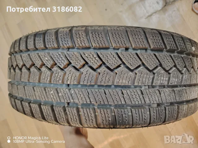 Продавам 4 броя зимни гуми карани са около 500 км Дот 23 година 150 евро , снимка 4 - Гуми и джанти - 55669663