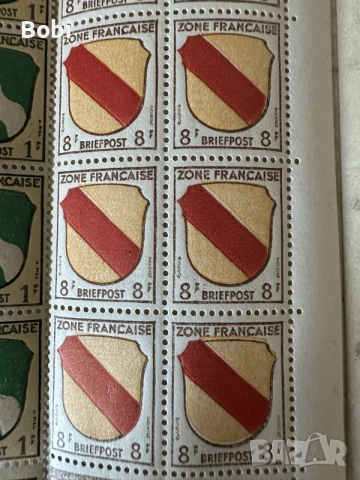 Пощенски марки 1945-1946г, снимка 3 - Филателия - 55501761