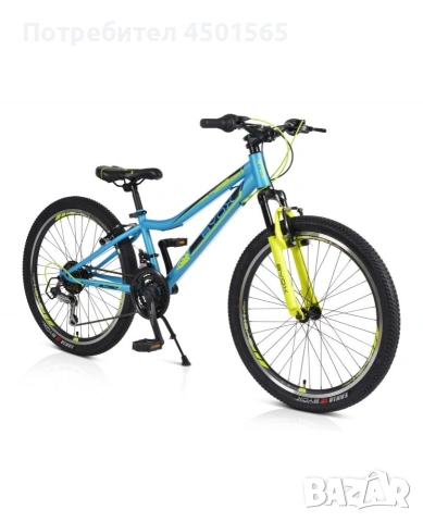 Велосипед със скорости Byox - Zante, 24", син 
