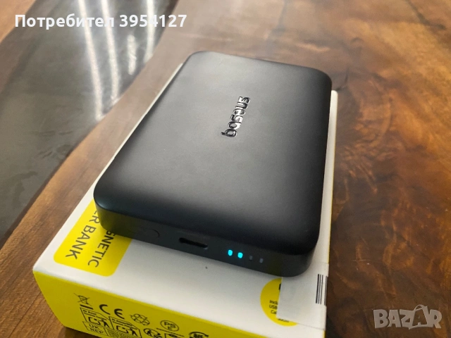 Power bank Baseus Qi2  Батерия 10 000mA реални! , снимка 9 - Външни батерии - 54027310