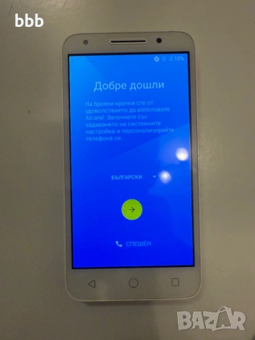 Alcatel smartphone 