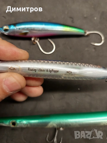 Попери воблери за риболов спининг тролинг, снимка 16 - Такъми - 52927250