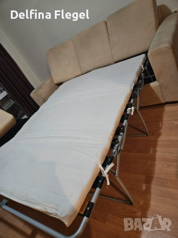 ПОДАРЯВАМ разтегателен диван (механизъм с ламели) – Слънчев бряг - Free sofa bed, снимка 4 - Дивани и мека мебел - 54342102