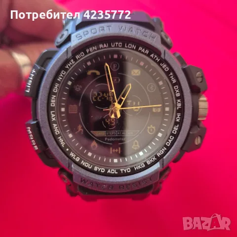 Smartwatch часовник LOKMAT. Каса 50мм. , снимка 2 - Мъжки - 55424056